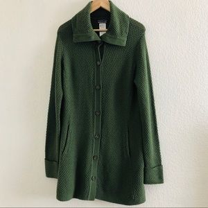 Patagonia Long 100% Merino Wool Cardigan
